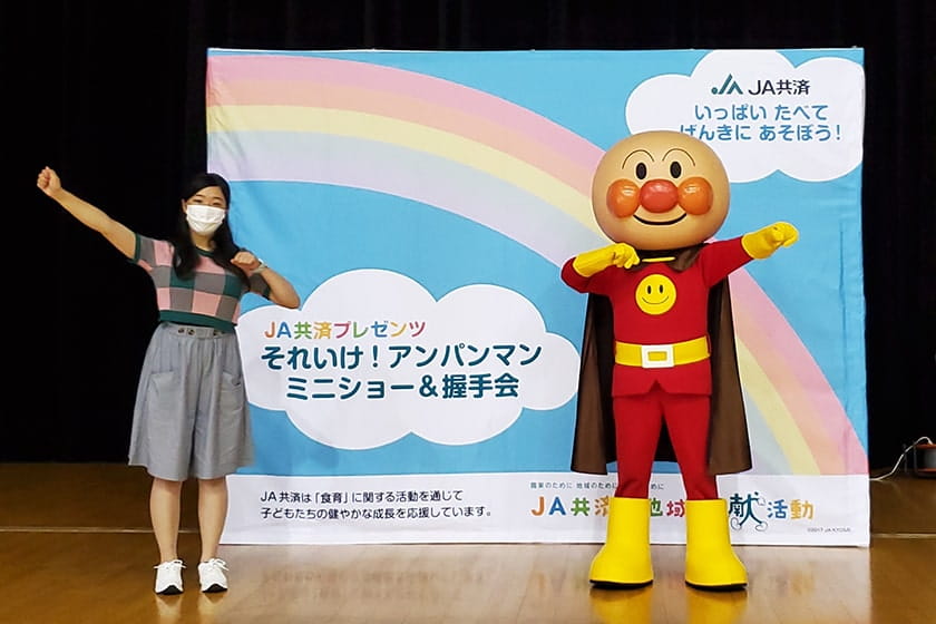 JA共済プレゼンツ それいけ！アンパンマンミニショー＆握手会の開催 イメージ写真