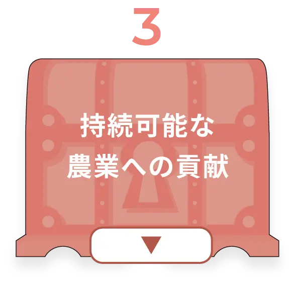 3 持続可能な農業への貢献